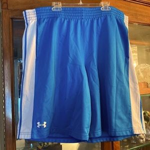 Boy’s Under Armour Loose Fitting Basketball Shorts Size Large
